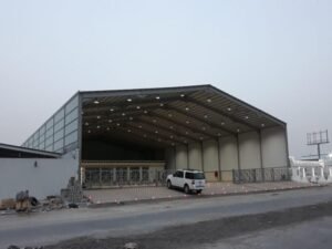 تصميم هناجر في الرياض